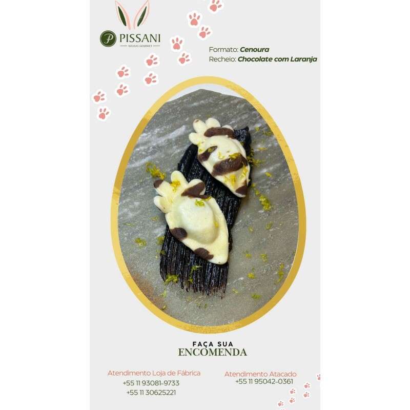Brigadeiro com Lascas de Laranja 300gr