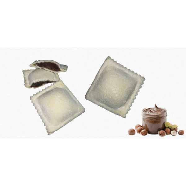 Especial Páscoa Panzotti Branca com Creme de Nutella