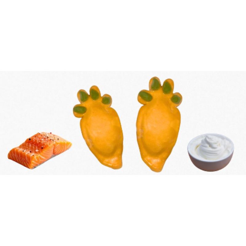 Especial Páscoa Cenoura Laranja de Salmão com Cream Cheese