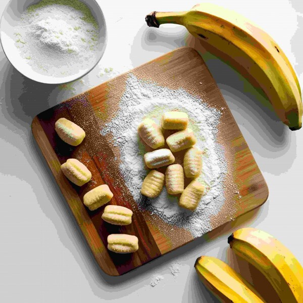Gnocchi de banana-da-terra