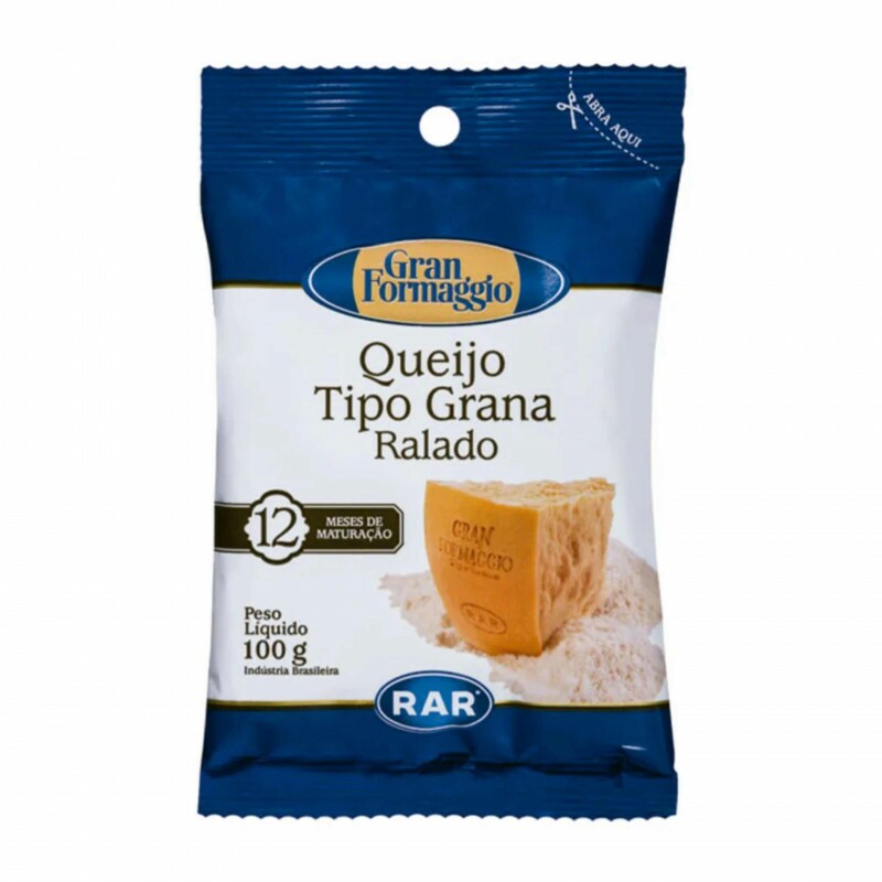 Queijo Ralado pct 100gr