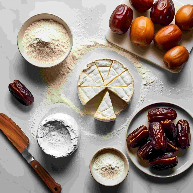 Brie com tâmara