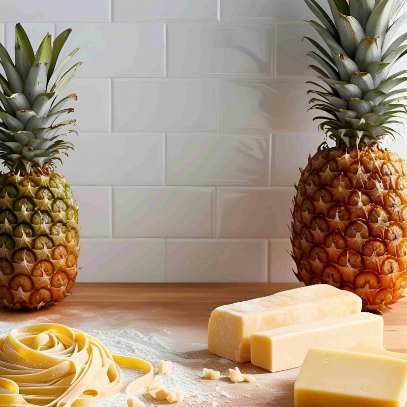 Abacaxi com emmental