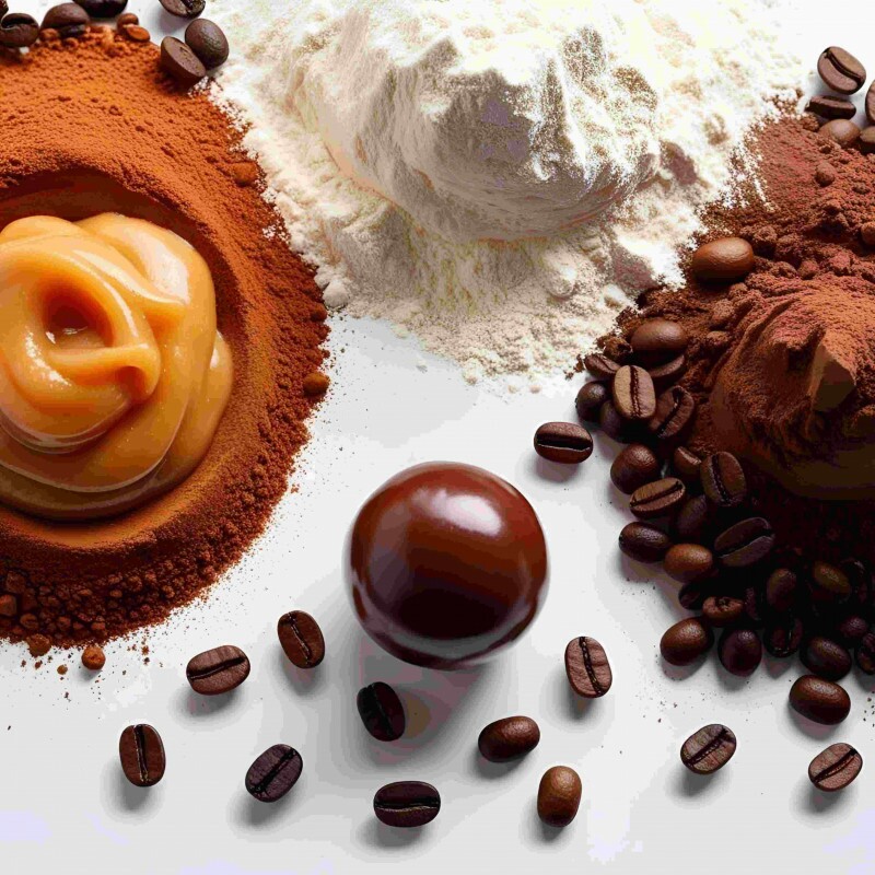 Brigadeiro de café com doce de leite  300gr