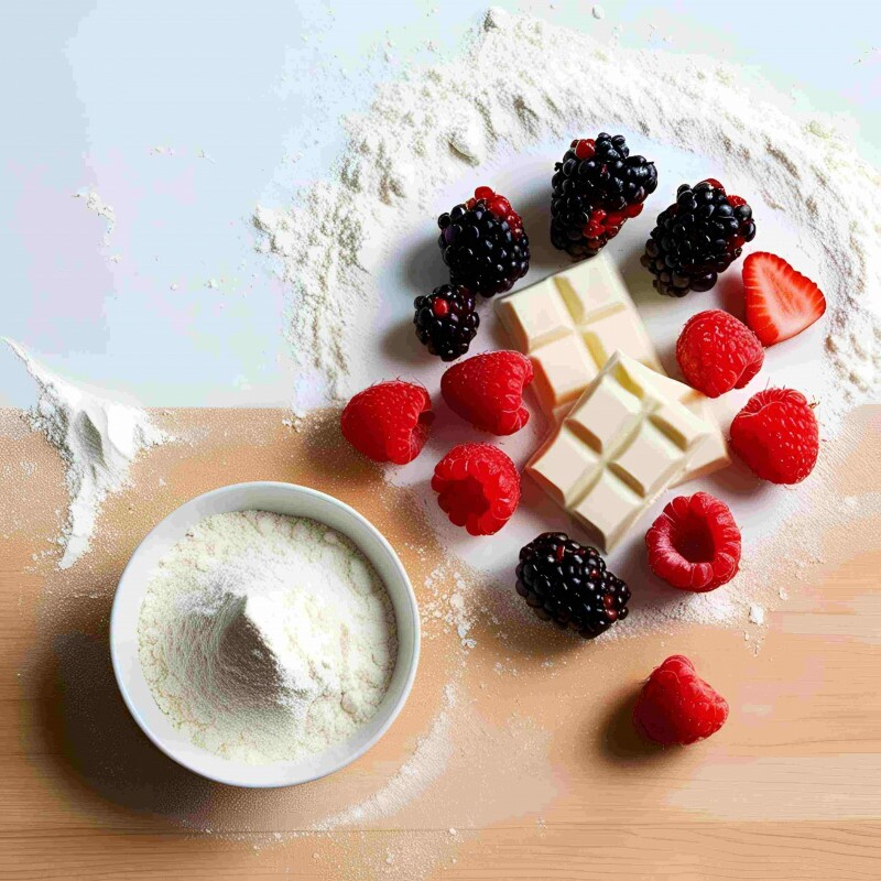 Chocolate branco com frutas vermelhas (amore)