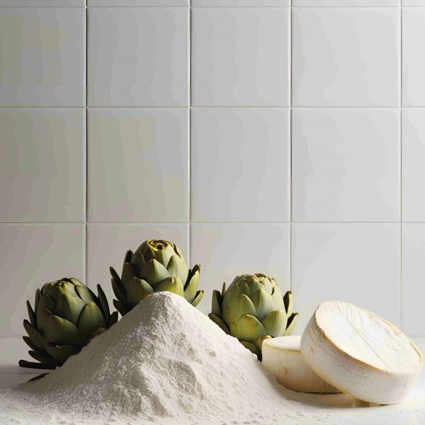 Brie com alcachofras
