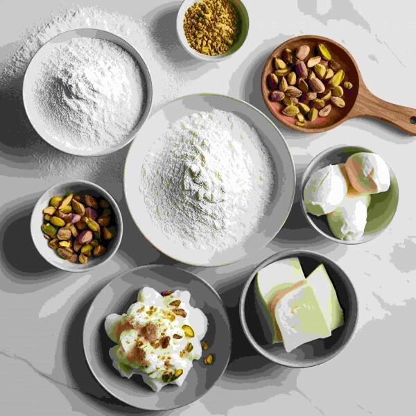 Cambozola com pistache