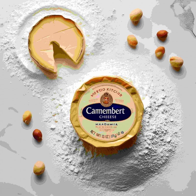 Camembert com macadâmia