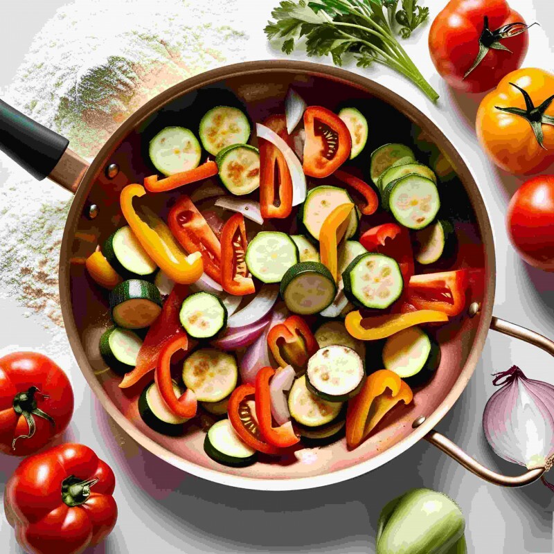 Legumes grelhados (vegano)