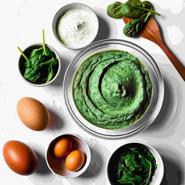 Mousse de espinafre