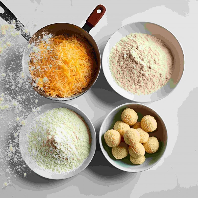 Tapioca com queijo minas